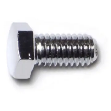 3/8"-16 x 3/4" Hex Cap Screw, Coarse Thread, Chrome 