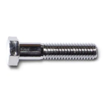 3/8"-16 x 1-3/4" Hex Cap Screw, Coarse Thread, Chrome 