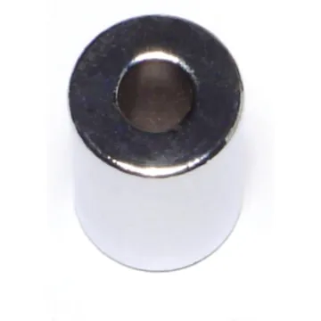 Midwest Fastener Stl Spacer Chrm, 1/4 x 1