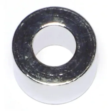 Midwest Fastener Stl Spacer Chrm, 3/8 x 1/2