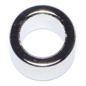 Midwest Fastener Stl Spacer Chrm, 1/2 x 1/2