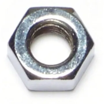 5/16"-24 Hex Nut, Fine Thread, Chrome