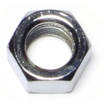 7/16"-20 Hex Nut, Fine Thread, Chrome