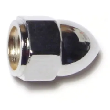 Acorn Nut (Chrome) 3/8"-24 
