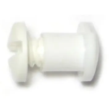 Screw Post with Screw (Nylon - White) 1/4 in. 