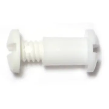 Screw Post with Screw (Nylon - White) 3/8 in. 