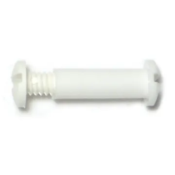 Screw Post with Screw (Nylon - White) 3/4 in. 