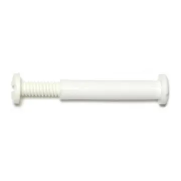 Screw Post with Screw (Nylon - White) 1-1/4 in. 