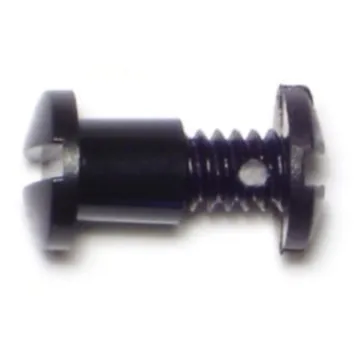 Screw Post with Screw (Nylon - Black) 1/4 in. 