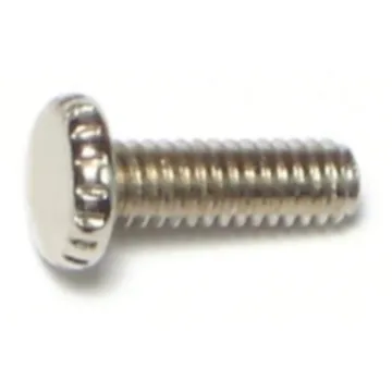 Midwest Fastener Knurled Scr Nckl, 8-32 x 1/2