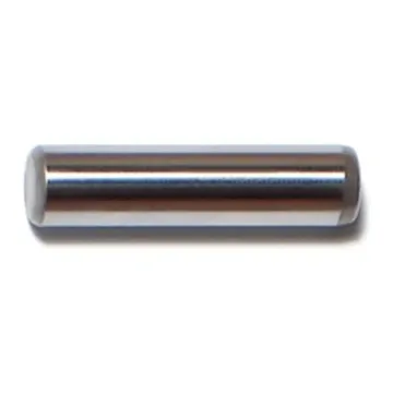 Midwest Fastener Metal Dowel Pin, 3/16 x 3/4
