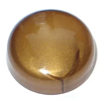 Midwest Fastener Hex Head Cover, 1/4 Brass