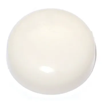 Midwest Fastener Hex Head Cover, 1/4 Cream