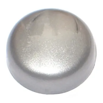 Midwest Fastener Hex Head Cover, 1/4 Aluminum