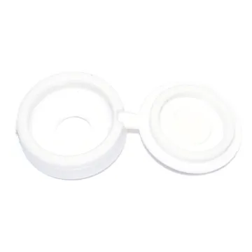 Hinged Screw Cover (White) #4-#6 