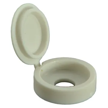 Hinged Screw Cover (White) #8-#10 