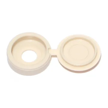 Hinged Screw Cover (Beige) 1/4 in. 