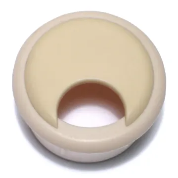 Midwest Fastener Computer Grommet, 1-1/2 Almond