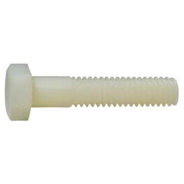 Midwest Fastener 5/16"-18 x 1-1/2" Hex Head Bolt, Coarse Thread, White