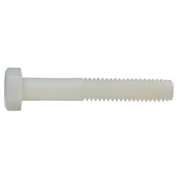 Midwest Fastener 5/16"-18 x 2" Hex Head Bolt, Coarse Thread, White