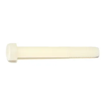 Midwest Fastener 3/8"-16 x 3" Hex Head Bolt, Coarse Thread, White