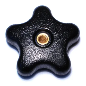 Midwest Fastener T-hole Star Knob, 1/4-20 x 2-1/4