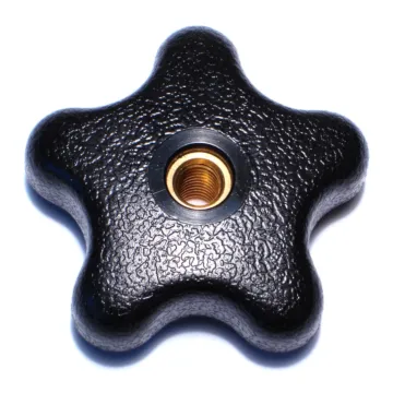 Midwest Fastener T-hole Star Knob, 5/16-18x 2-1/4