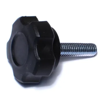 Midwest Fastener Male Fluted Knob, 3/8-16 x 1-3/4