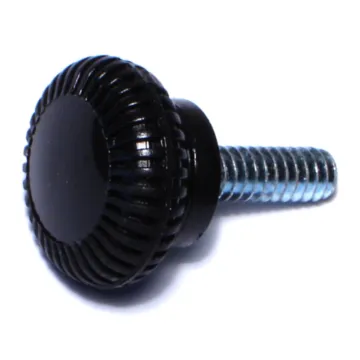 Midwest Fastener Male Knurld Knob, 10-24 x 13/16