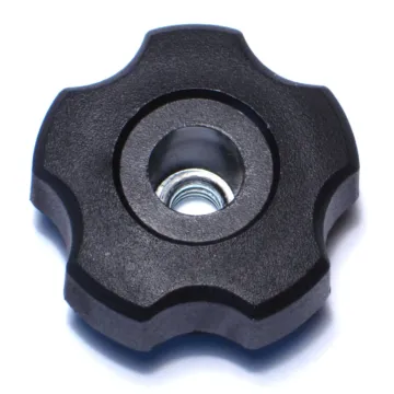 Midwest Fastener Fem Fluted Knob, 5/16-18x 1-3/4