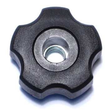 Midwest Fastener Fem Fluted Knob, 3/8-16 x 1-3/4