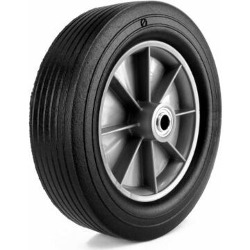Martin Wheel Company 3 in Centered Poly/Solid Rubber Gray Heavy Duty Hand Truck Wheel