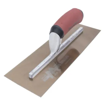 Marshalltown 14 in 4 in Golden Stainless Steel Finishing Trowel