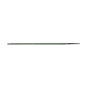 Nicholson 6" x 5/32" Round Chainsaw File, 1 File per Card