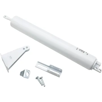 National Hardware White Heavy-Duty Pneumatic Screen Door Closer