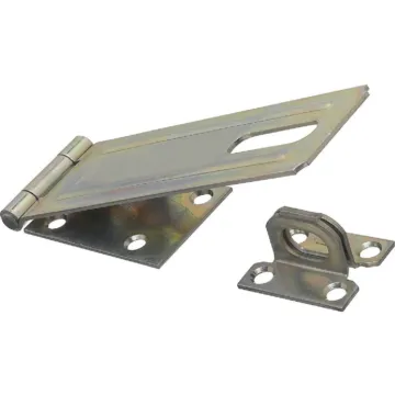 National Hardware 6 In. Zinc Non-Swivel Safety Hasp