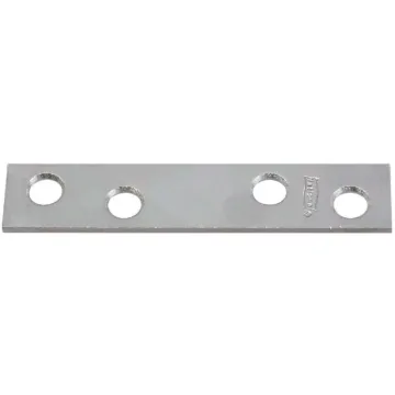 National Hardware 3 In. x 5/8 In. Zinc Steel Mending Brace (4-Count)