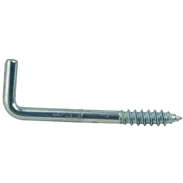Larson 0.225 in 3 in Zinc Plated Square Bend Hook