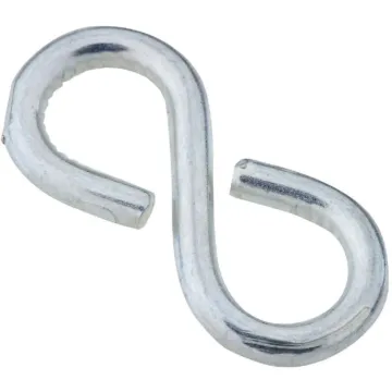 National Hardware Closed S-Hook (Zinc - 6 pk) 1 in.