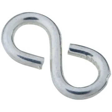 National Hardware Closed S-Hook (Zinc - 8 pk) 7/8 in.