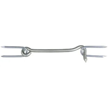 National Hardware 6 In. Heavy Gate Hook With Staple