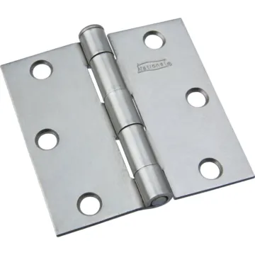 National Hardware Broad Hinge 3" Plain Steel