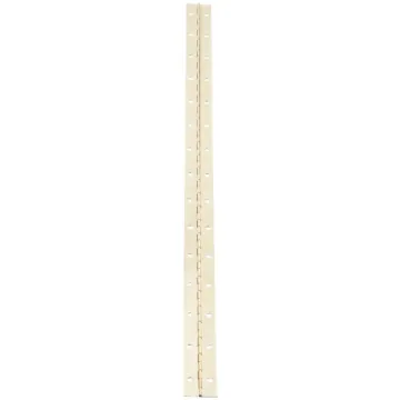 National Hardware Steel 1-1/2 In. x 30 In. Bright Brass Continuous Hinge