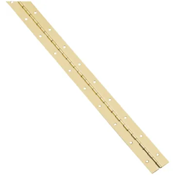 National Steel 1-1/16 In. x 30 In. Bright Brass Continuous Hinge