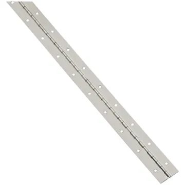 National Steel 1-1/16 In. x 30 In. Nickel Continuous Hinge