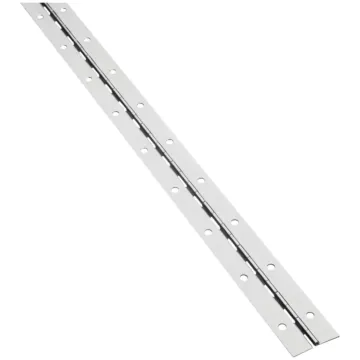 National Steel 1-1/2 In. x 48 In. Nickel Continuous Hinge