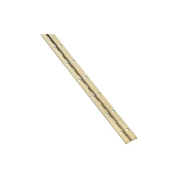 National Hardware Continuous Hinge 1-1/16 in x 72 in Brass