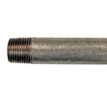 Jones Stephens 1/4" x 48" Ready Cut Pipe Galvanized