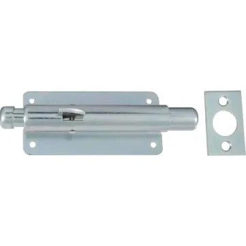 National Hardware Zinc Steel Door Foot Bolt