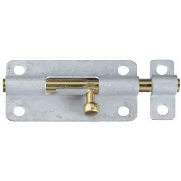 National Hardware 4 In. Galvanized Steel Door Barrel Bolt